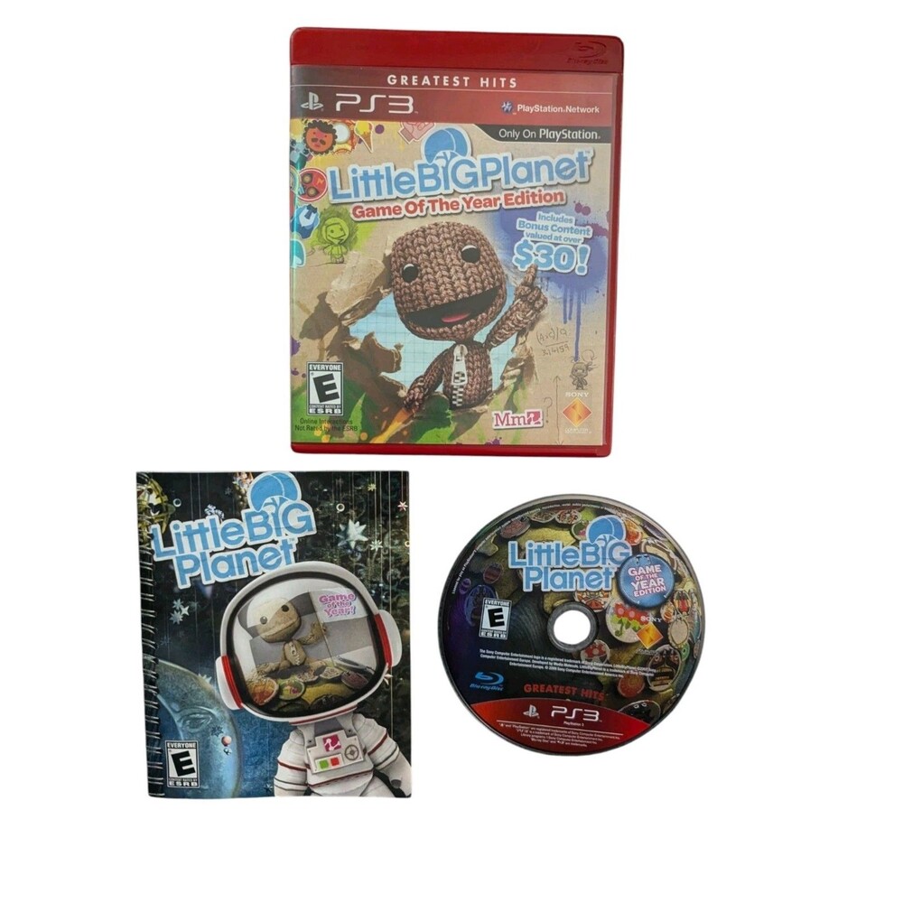 LittleBigPlanet -- Game of the Year Edition (Sony PlayStation 3) Includes manual